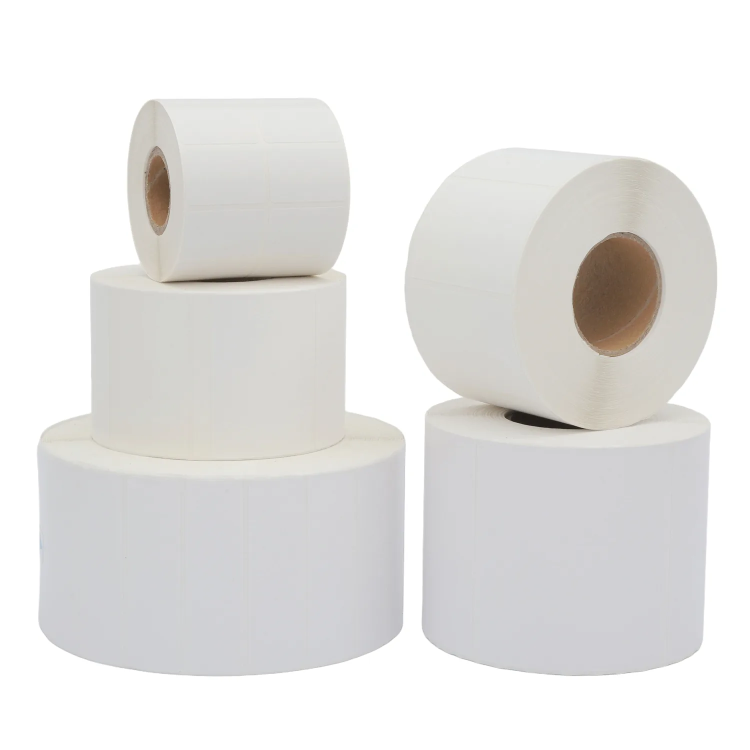 Small format direct thermal labels used for dispensing and medical packaging
