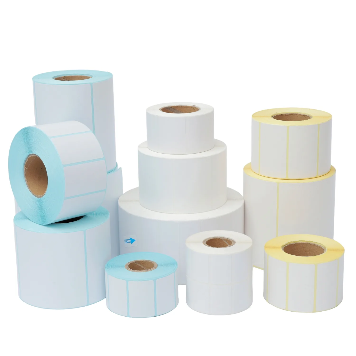 Self Adhesive Direct Thermal Labels 70x50 60x40 and 50x30 mm