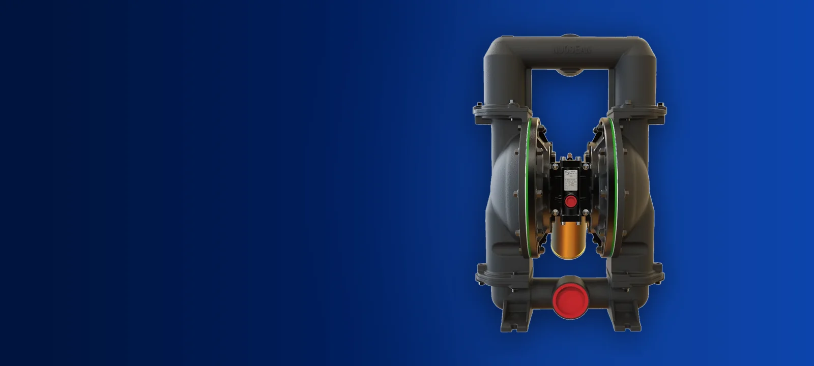 Nuodean AODD pumps for water and wastewater treatment