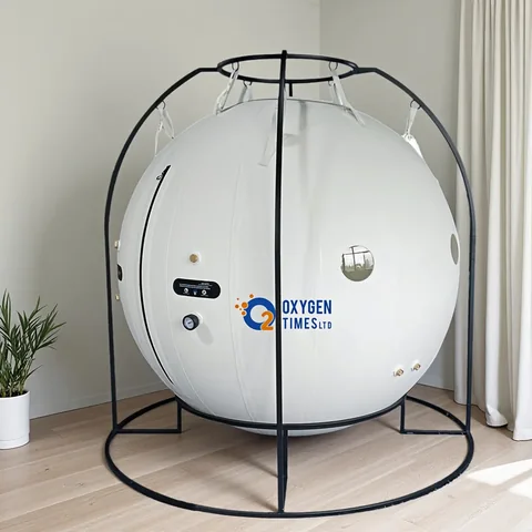 OTB spacious sitting chamber on its heavy-duty external steel frame