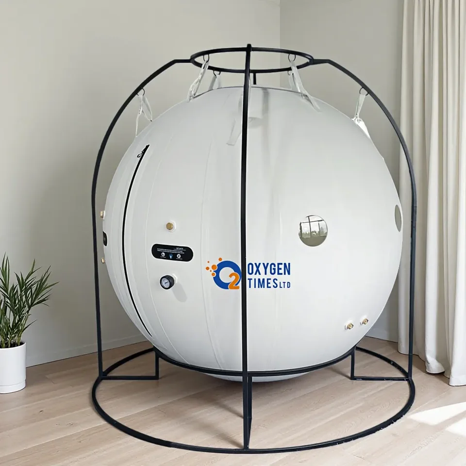 OTB spacious sitting chamber on its heavy-duty external steel frame
