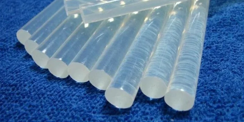 Optical brighteners for adhesives and hot melt