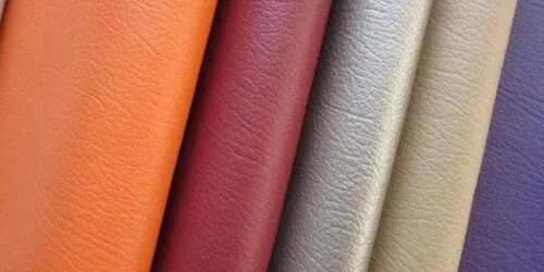Optical brighteners for PVC synthetic leather