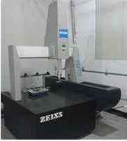 ZEISS Coordinate Measuring Machine in the inspection room, used for dimensional verificati