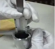 Bore and feature gauging on a machined casting before the batch is released.