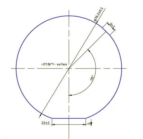 SAW Grade 128° Y-Cut Diameter 3 inch x 0.5 mm SSP LiNbO3 Wafer (5 Pieces)