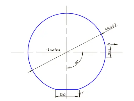 SAW Grade Z-Cut Diameter 3 inch x 0.5 mm DSP LiNbO3 Wafer (5 Pieces)