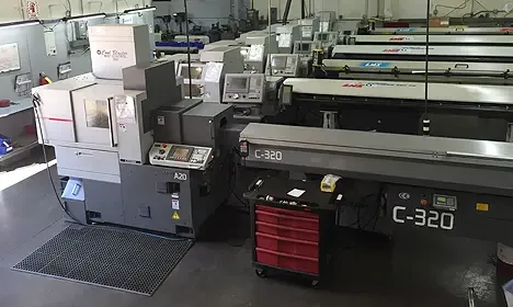 CNC Swiss machining, USA