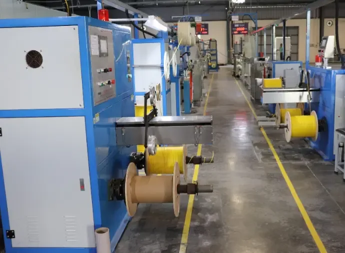Cable manufacturing line