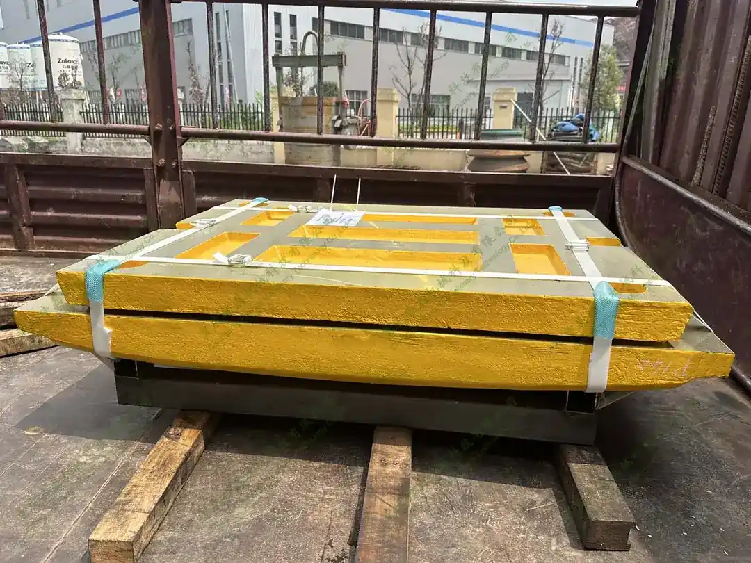 Customized Casting Parts finished and ready for inspection
