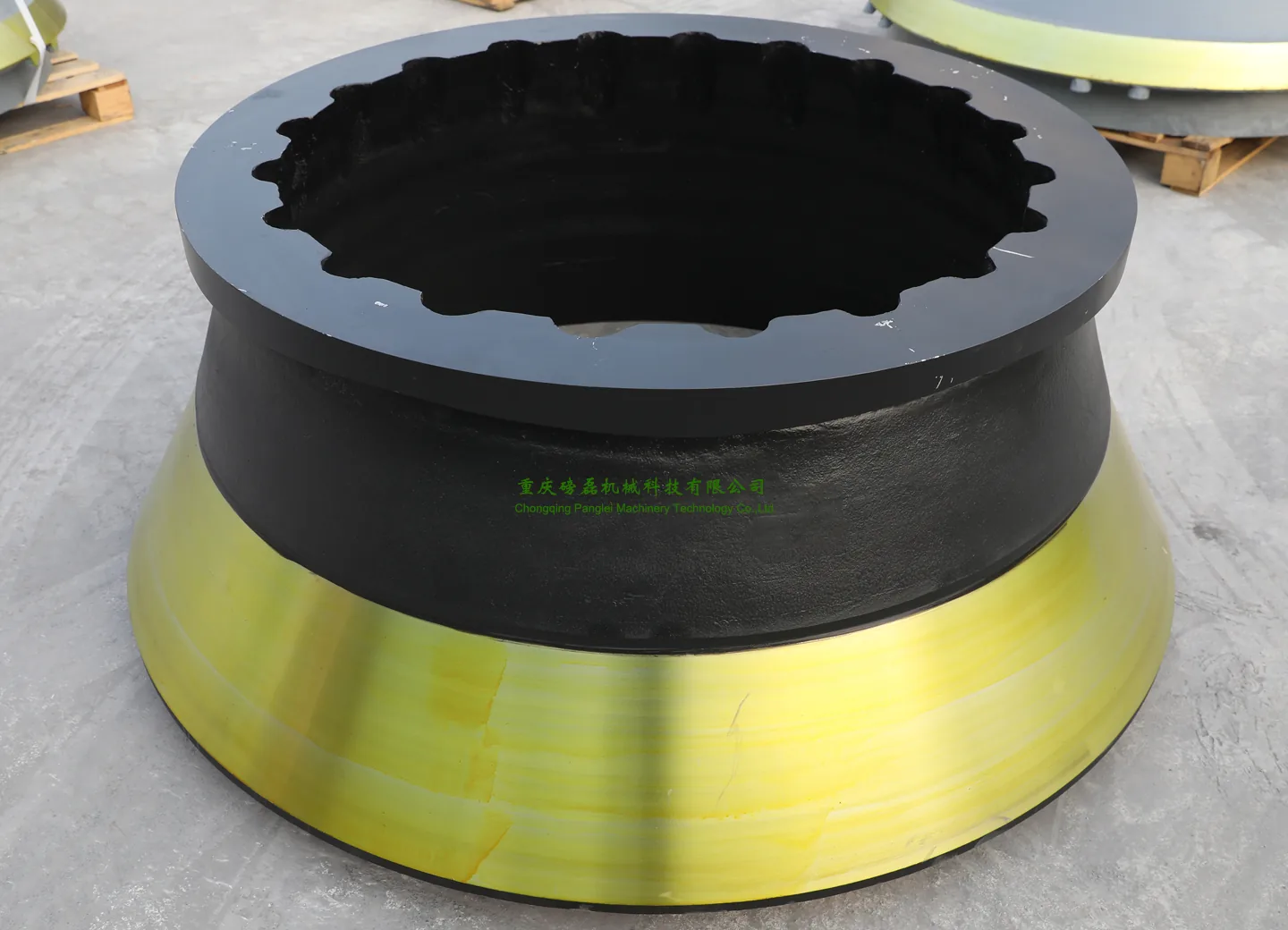 Cone Crusher Parts finished and ready for inspection