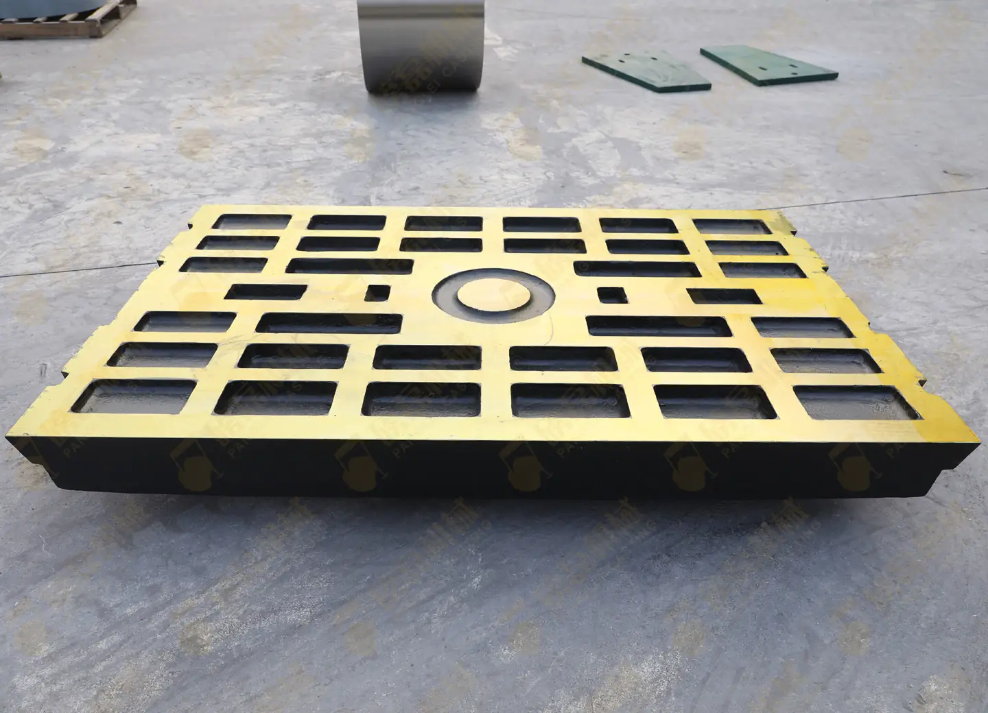 Jaw Crusher Shim Plate in the finished goods area