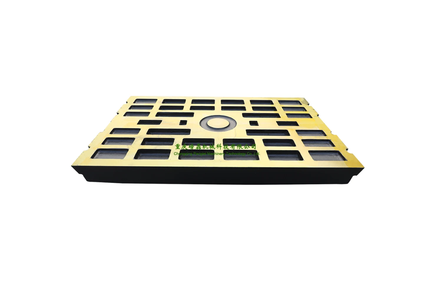 Inspection of Fixed Jaw Plate before despatch
