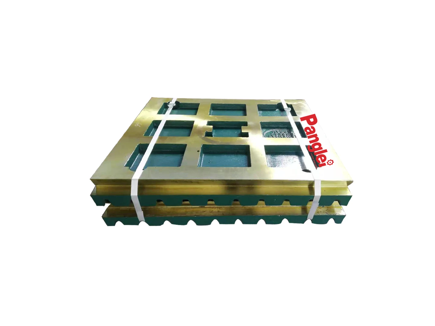 Swing Jaw Plate after machining and inspection