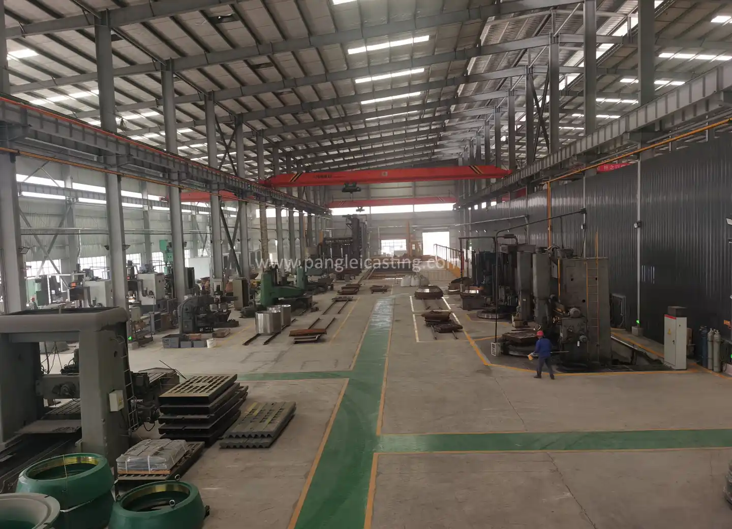 Machining at the PangLei foundry