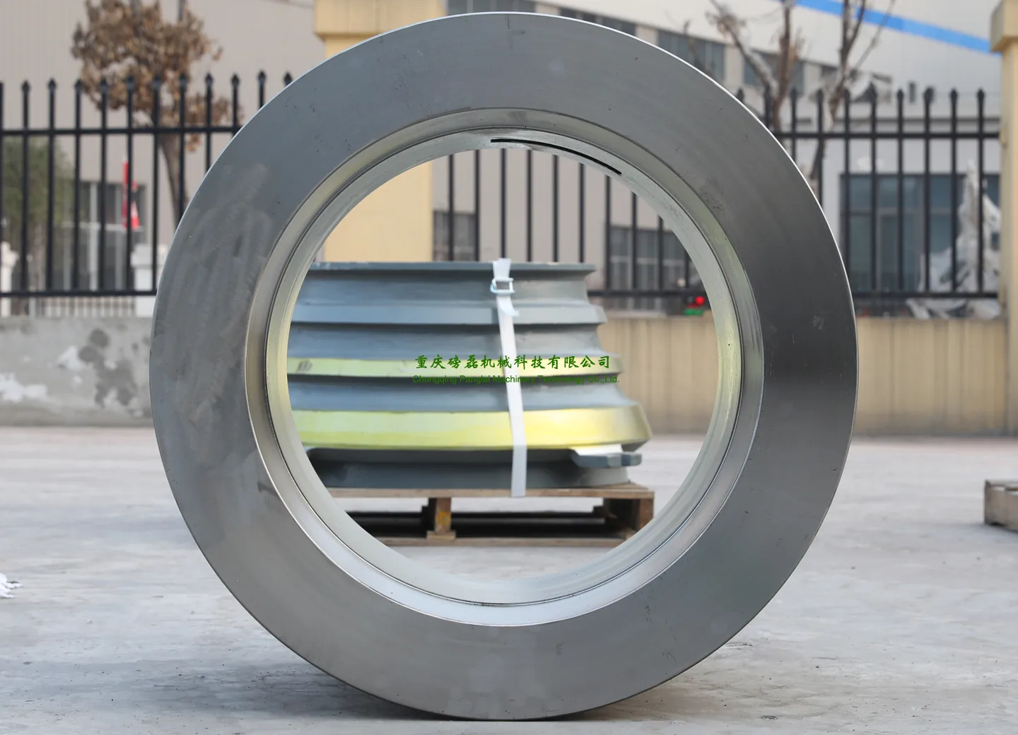 Roller Crusher Parts finished and ready for inspection