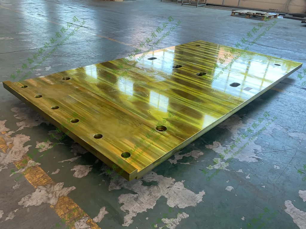 Jaw Crusher Shim Plate cast by PangLei