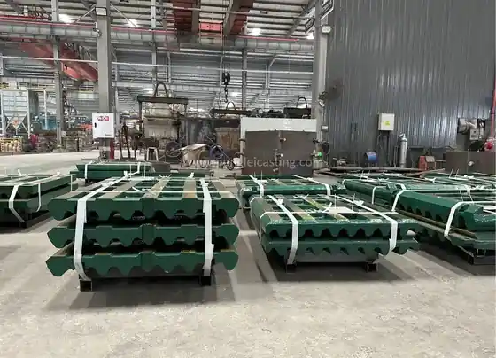 Fixed Jaw Plate cast by PangLei foundry