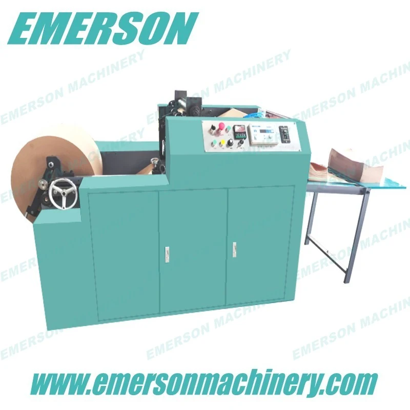 Fanfold kraft paper folding machine drive side