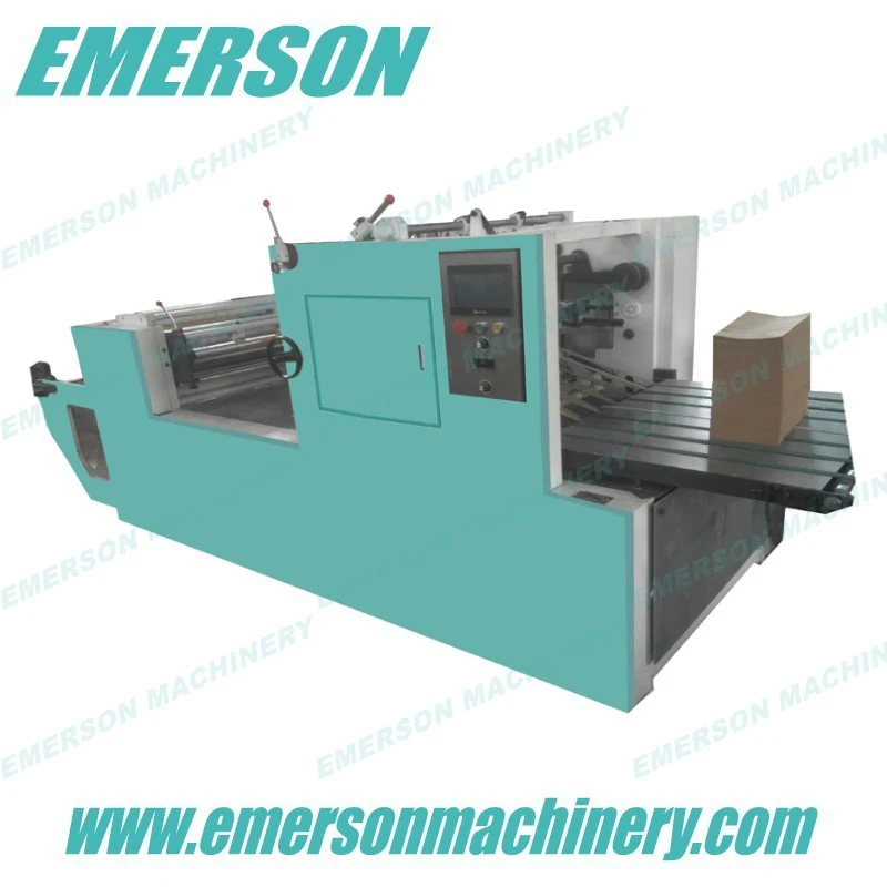 Fanfold Kraft Paper Folding Machine with C-Fold inline made by Emerson Machinery