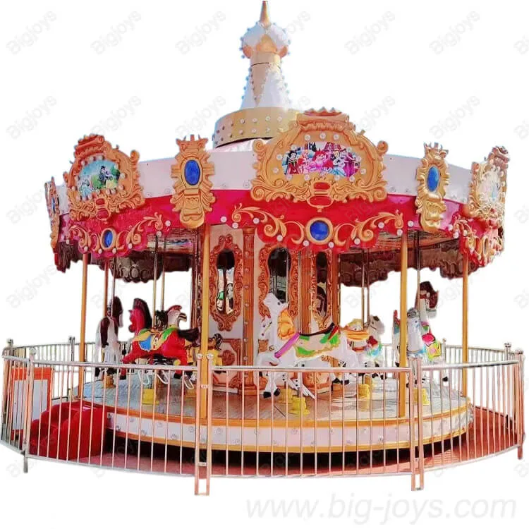16P Carousel manufactured by BigJoys Amusement
