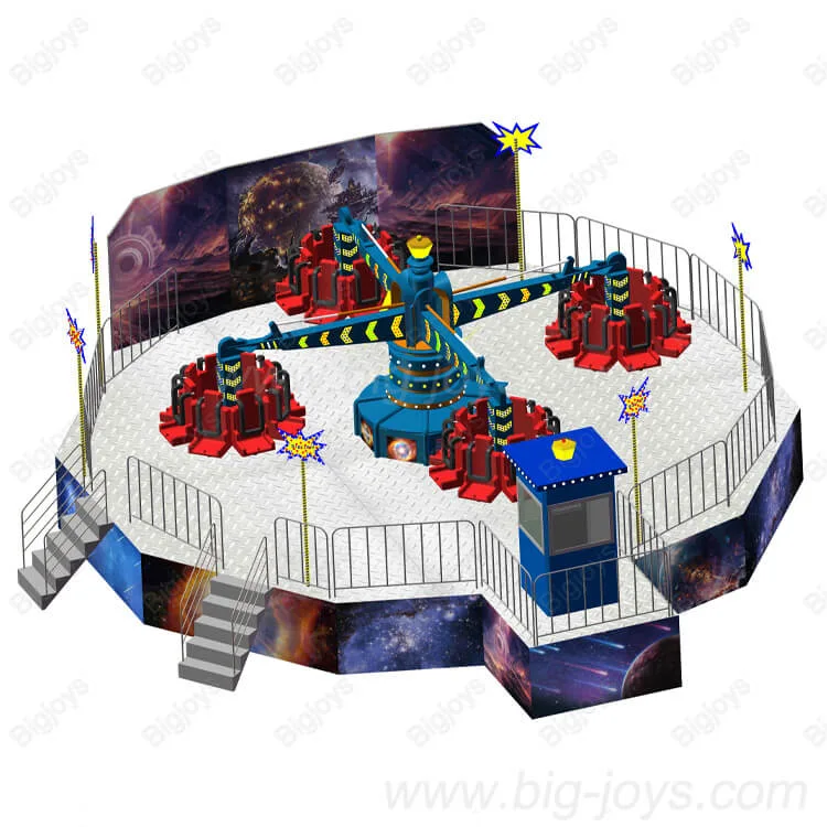 24P Trailer Energy Storm Rides manufactured by BigJoys Amusement