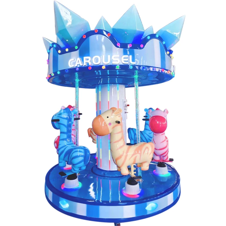 6 Kids Macaron Carousel — factory photograph 3