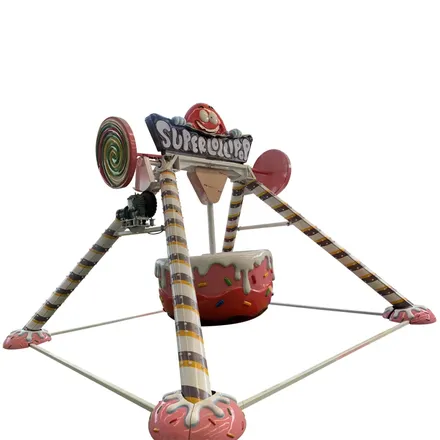 5P Candy Pendulum Rides manufactured by BigJoys Amusement