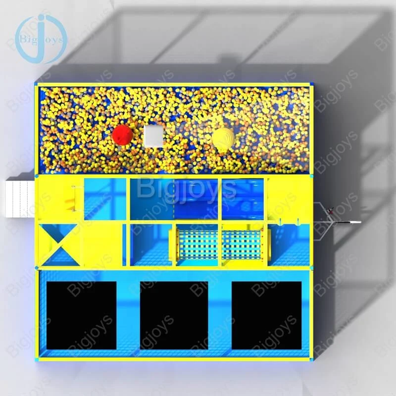 Carnival Soft Playground with Projection — factory photograph 5