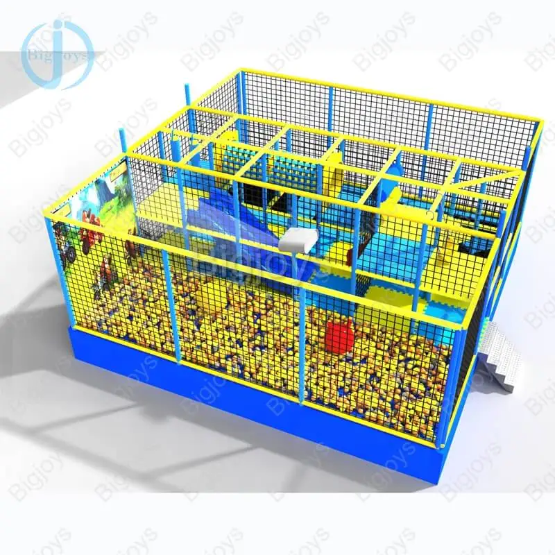Carnival Soft Playground with Projection — factory photograph 3
