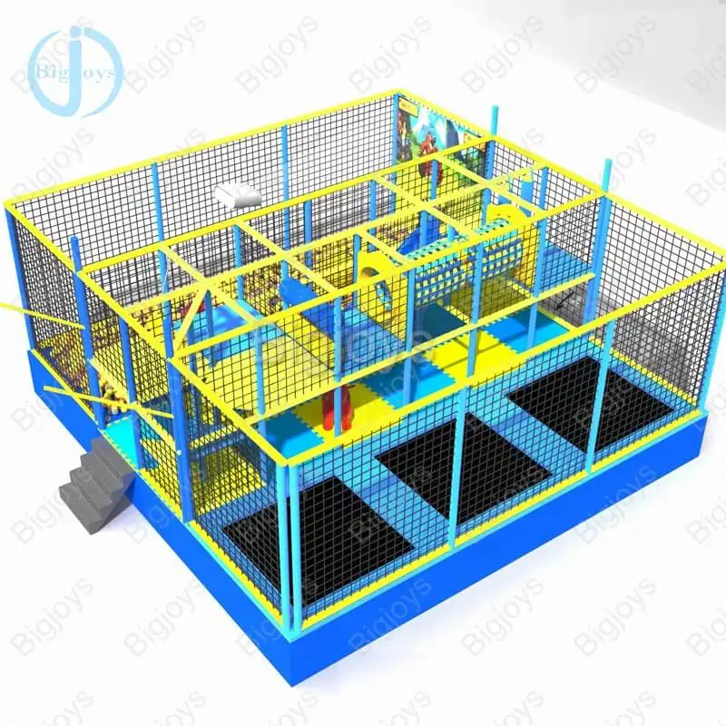 Carnival Soft Playground with Projection — factory photograph 4