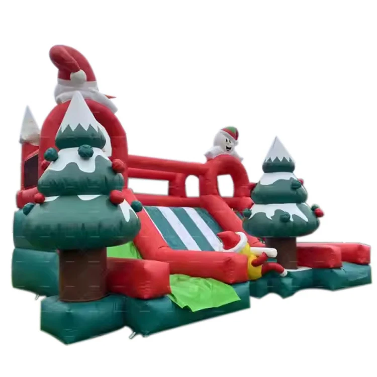 Christmas Bounce Slide — factory photograph 3