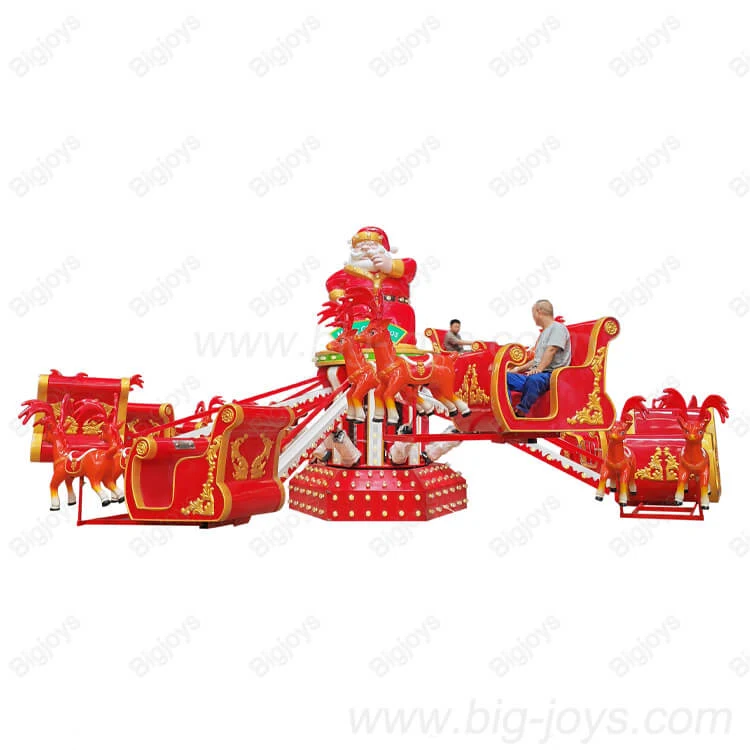 Christmas Self Control Plane — factory photograph 3