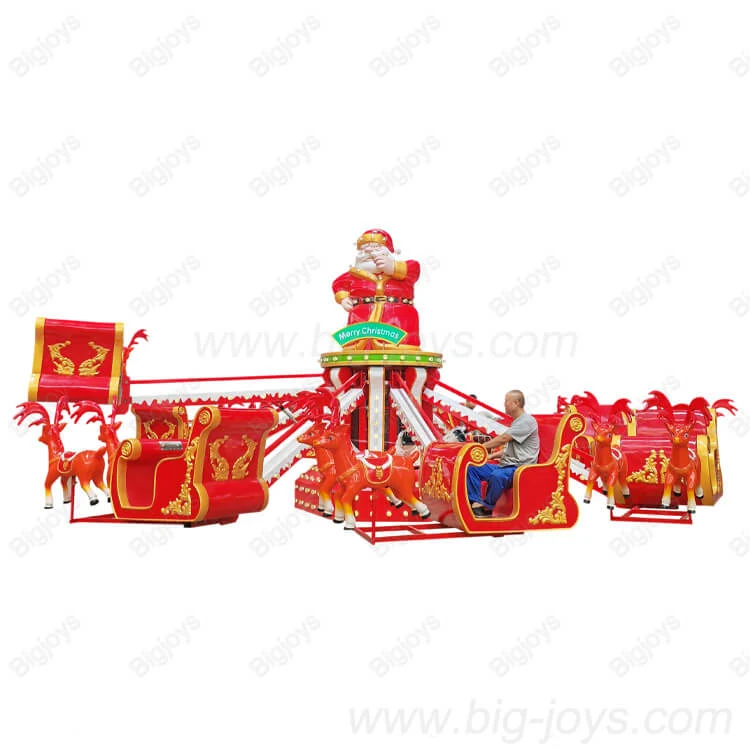Christmas Self Control Plane — factory photograph 2