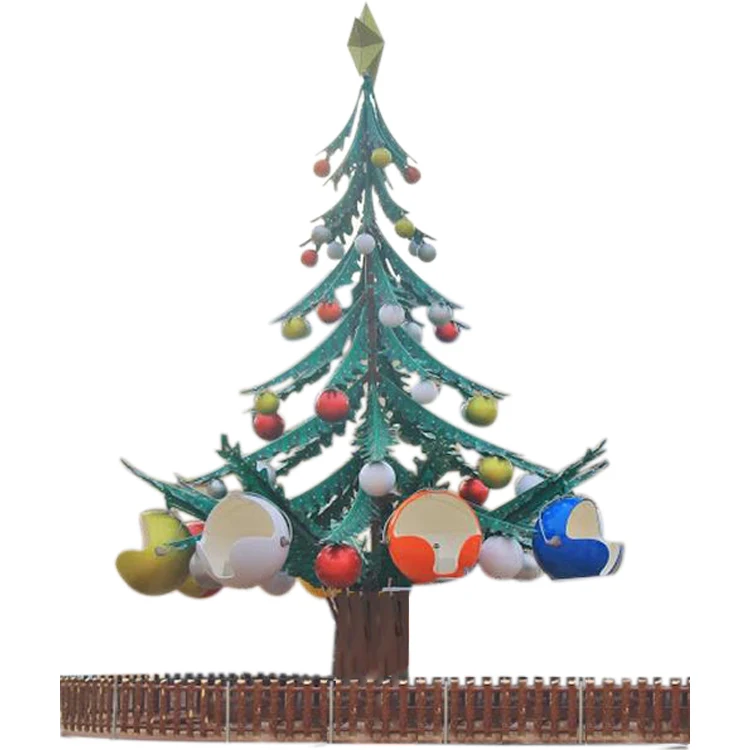 Christmas Tree Rides manufactured by BigJoys Amusement