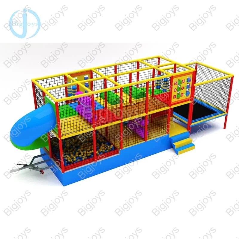 Customizable Trailer Soft Playground manufactured by BigJoys Amusement