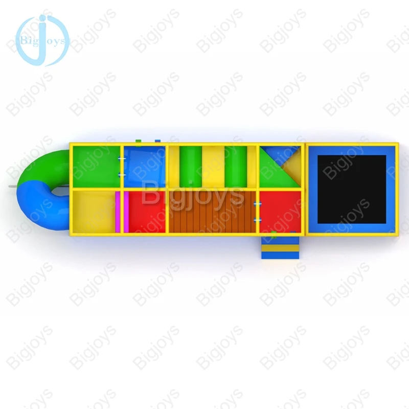 Customizable Trailer Soft Playground — factory photograph 4