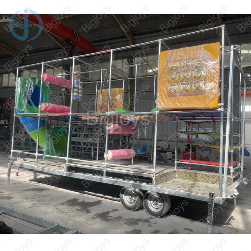 Customizable Trailer Soft Playground — factory photograph 5