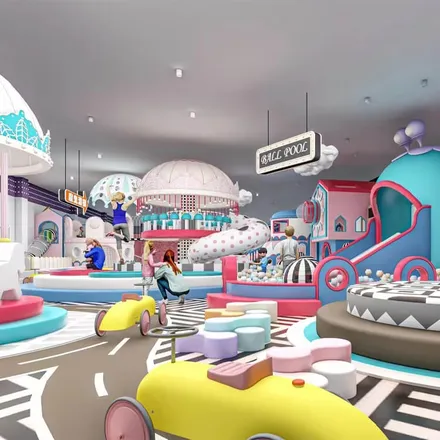 Customized Kids Soft Playground manufactured by BigJoys Amusement