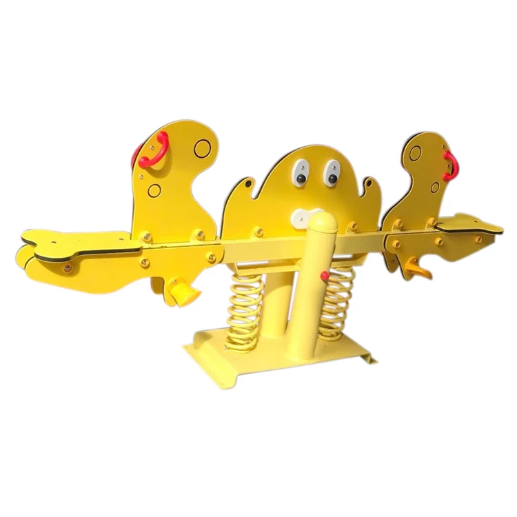 Dinosaur Seesaw manufactured by BigJoys Amusement