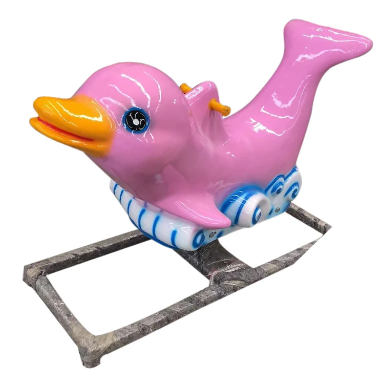 Dolphin Rocking Chair manufactured by BigJoys Amusement