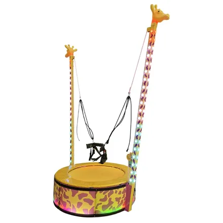 Giraffe Bungee Trampoline manufactured by BigJoys Amusement