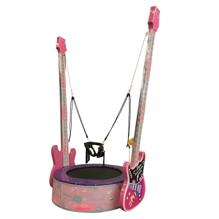 Guitar Bungee Trampoline manufactured by BigJoys Amusement