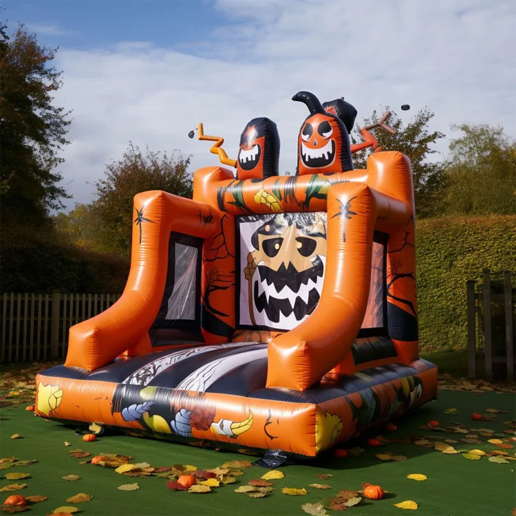 Halloween Inflatable Moonwalk — factory photograph 2