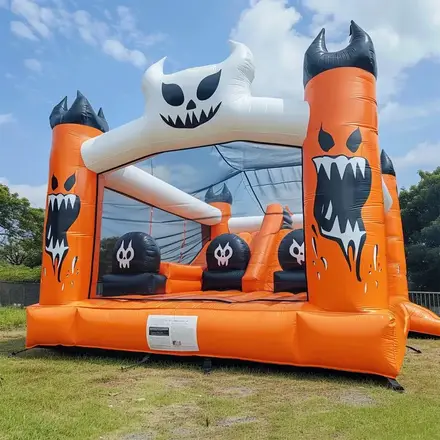 Halloween Inflatable Moonwalk manufactured by BigJoys Amusement