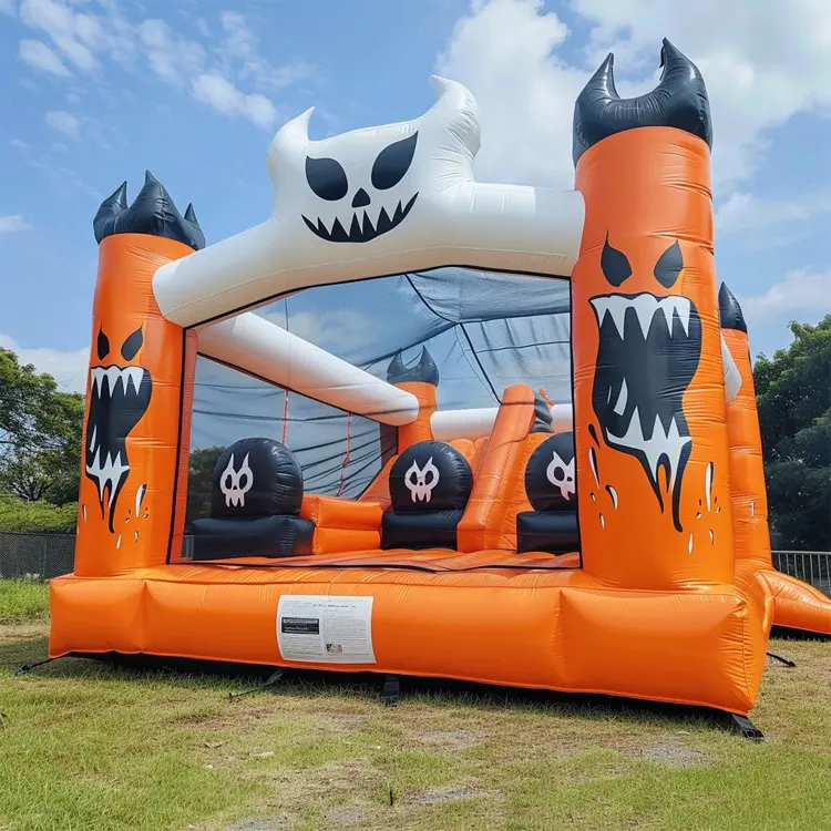 Halloween Inflatable Moonwalk manufactured by BigJoys Amusement