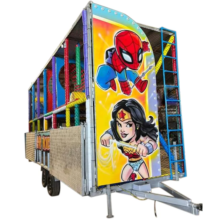 Mobile Kids Maze Playground — factory photograph 4