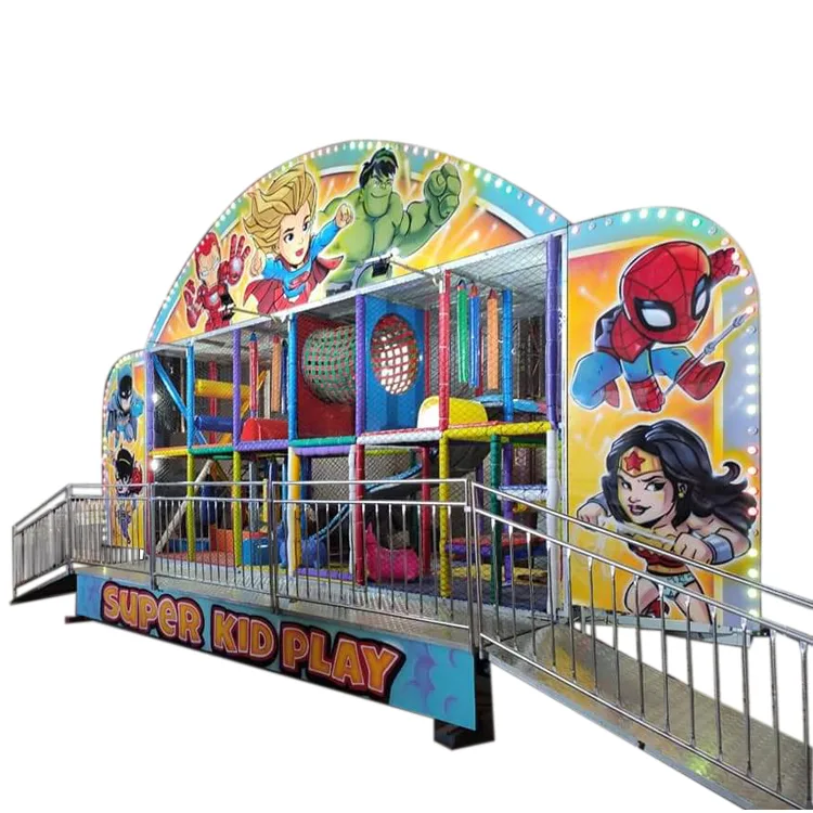 Mobile Kids Maze Playground manufactured by BigJoys Amusement