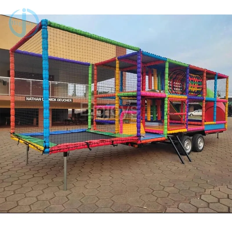 Mobile Party Playground with Trailer — factory photograph 6