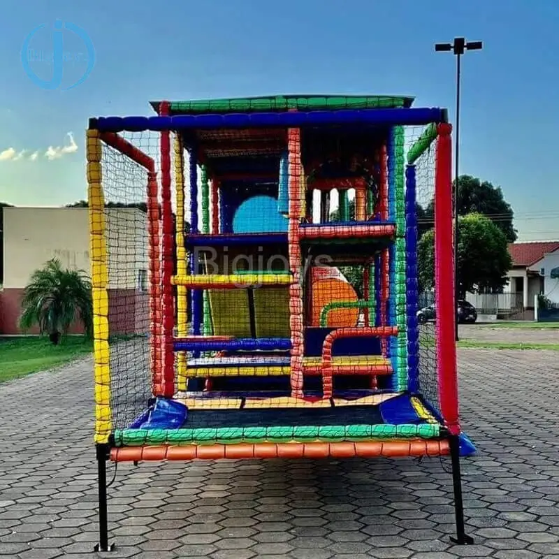 Mobile Party Playground with Trailer — factory photograph 4